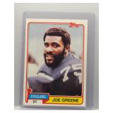 Joe Greene 1981 Topps