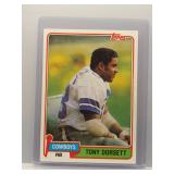 Tony Dorsett 1981 Topps