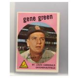 Gene Green 1959 Topps