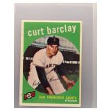 Curt Barclay 1959 Topps