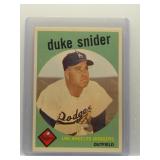 Duke Snider 1959 Topps