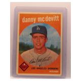 Danny McDevitt 1959 Topps