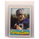 Roger Staubach 1990 Football Card News
