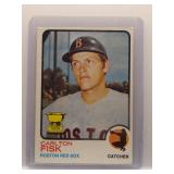 Carlton Fisk 1973 Topps All-Star Rookie