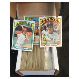 1972 Topps Baseball Card Lot 200 Count Box
