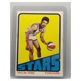 Willie Wise 1972 Topps