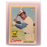 Andre Dawson 1978 Topps All-Star Rookie