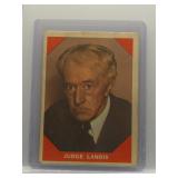 Judge Landis 1960 Fleer