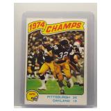 1975 Topps Steelers Champs