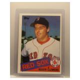 Roger Clemens 1985 Topps Rookie