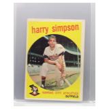Harry Simpson 1959 Topps