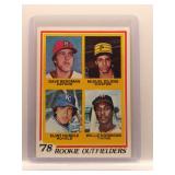 1978 Topps Rookie Outfielders