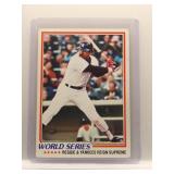 Reggie Jackson 1978 Topps World Series