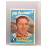 Jim Davenport 1959 Topps