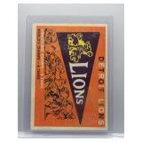 Lions 1959 Topps