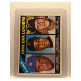 S. Koufax / J. Marchal / V. Law 1966 Topps ERA...