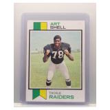 Art Shell 1973 Topps