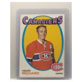 Henri Richard 1971 Topps