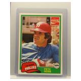 Pete Rose 1981 Topps Coca Cola
