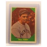 Bill Terry 1960 Fleer