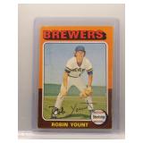 Robin Yount 1975 Topps Rookie
