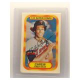 Rod Carew 1977 Kelloggs