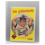Bob Giallombardo 1959 Topps