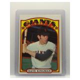 Dave Kingman 1972 Topps
