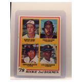 1978 Topps Rookie 2nd Basemen