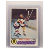 Wayne Cashman 1977 Topps