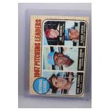 1968 Topps Pitching Leaders Jenkins Jim Bunning
