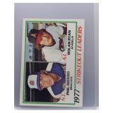 P. Niekro / N. Ryan 1978 Topps Strikeout Leaders