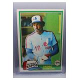 1981 Topps Andre Dawson