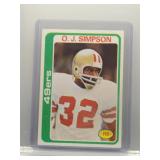 O.J. Simpson 1978 Topps