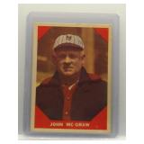 John McGraw 1960 Fleer
