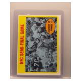 1972 Topps NFC Semi-Finals Cowboys vs. Vikings