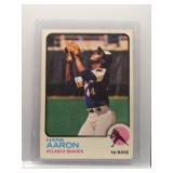 Hank Aaron 1973 Topps