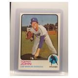 Tommy John 1973 Topps
