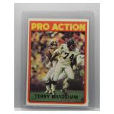 Terry Bradshaw 1972 Topps Pro Action