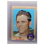 1968 Topps Ted Kubiak Rookie