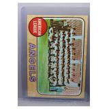 1968 Angels Team Card