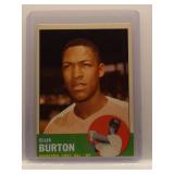 Ellis Burton 1963 Topps