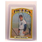 Billy Martin 1972 Topps
