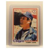Tommy John 1978 Topps
