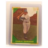 Charlie Gehringer 1960 Fleer
