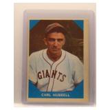 Carl Hubbell 1960 Fleer