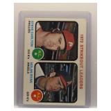 S. Carlton / N. Ryan 1973 Topps Strikeout Leaders