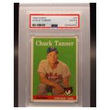 Chuck Tanner 1958 Topps PSA 4
