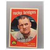 Rocky Bridges 1959 Topps