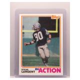 Steve Largent 1982 Topps In Action